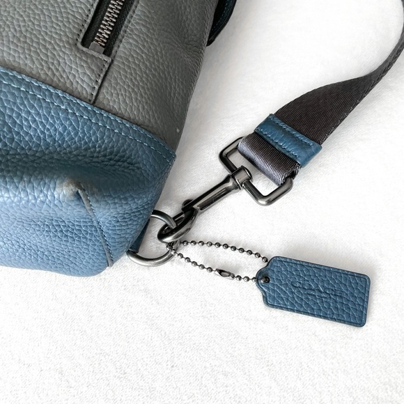 COACH Bleecker Leather Convertible Sling Body Bag - Picture 14 of 15